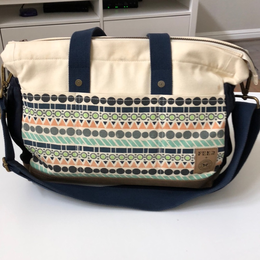 FEED/Honest Co Tribal Diaper Bag